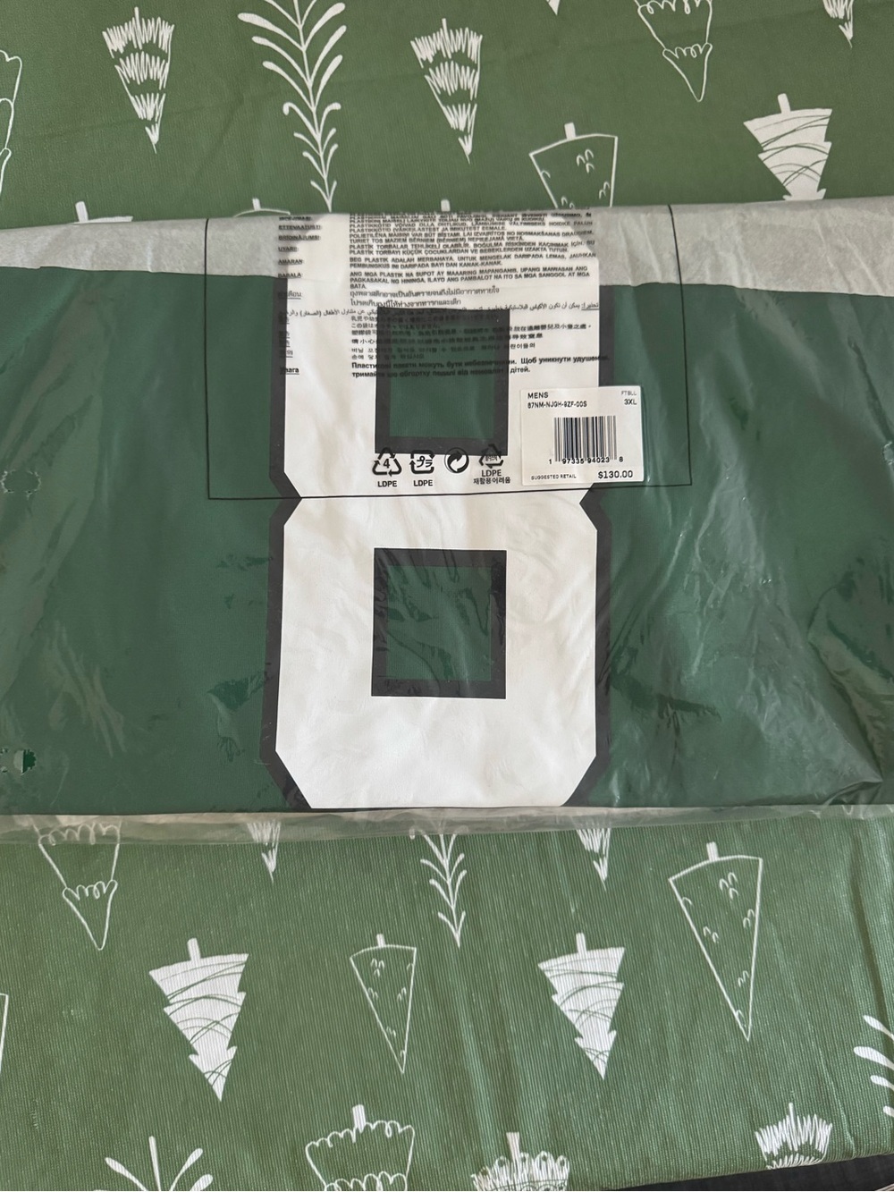 Aaron Rodgers New York Jets Nike Game Jersey Mens 3XL Gotham Green NWT MSRP $130 - Picture 4 of 4